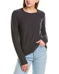 James Perse - Crew Neck Long Sleeve T-shirt - Lyst