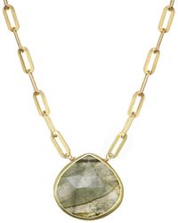 Rachel Reinhardt Jewelry - 14k Over Silver Labradorite Princess Collar Necklace - Lyst