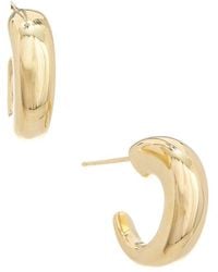 Italian Gold - 14K Earrings - Lyst