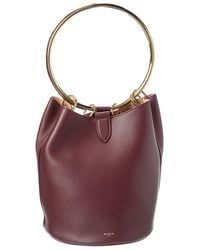 Alaïa - Alaïa Ring Large Leather Bucket Bag - Lyst