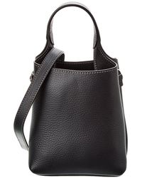 Tod's - Logo Micro Leather Tote - Lyst