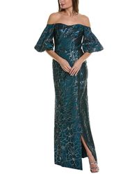 Rene Ruiz - Brocade Mermaid Gown - Lyst