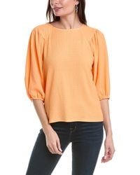Vince Camuto - Puff Sleeve Top - Lyst