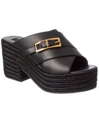 Sergio Rossi - Leather Sandal - Lyst