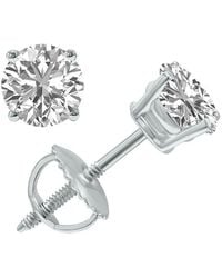 Lab Grown Diamonds - 14K 1.50 Ct. Tw. Lab Grown Diamond Earrings - Lyst