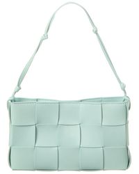 Bottega Veneta - Cassette Mini Intreccio Leather Shoulder Bag - Lyst