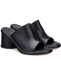 Agl Attilio Giusti Leombruni - Alison H Slides Leather Slide - Lyst