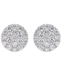 Diana M. Jewels - Fine Jewelry 14k White Gold 1.00 Ct. Tw. Diamond Earrings - Lyst