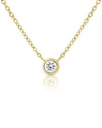 Sabrina Designs - 14k 0.08 Ct. Tw. Diamond Necklace - Lyst