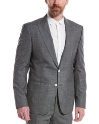 BOSS by HUGO BOSS 2pc Slim Fit Wool Suit - Grey
