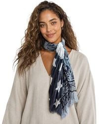 Blue Pacific - Antique Flag Neckerchief - Lyst