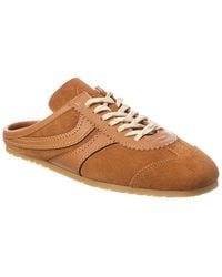 Dries Van Noten - Suede & Leather Mule Sneaker - Lyst