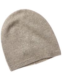 Phenix - Solid Slouch Cashmere Beanie - Lyst