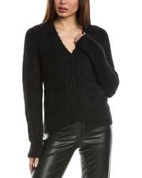 AllSaints - Vortex Alpaca-Blend Cardigan - Lyst