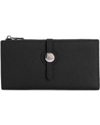Tiffany & Fred Paris - Pebble Leather Wallet - Lyst