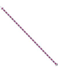 Gregg Ruth - 14K 7.29 Ct. Tw. Diamond & Ruby Bracelet - Lyst