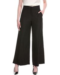 Lafayette 148 New York - Thames Linen-blend Wide Leg Pant - Lyst