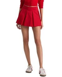 Alice + Olivia - Emilie Low-Rise Wide Pleated Mini Skirt - Lyst