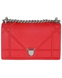 Dior - Red Leather Small Ama Flap Bag (authentic Pre-loved) - Lyst