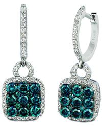 Le Vian - Grand Sample Sale 14k Vanilla Gold 1.29 Ct. Tw. Diamond Earrings - Lyst