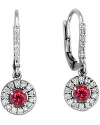 Diana M. Jewels - Fine Jewelry 14k 1.55 Ct. Tw. Diamond & Ruby Drop Earrings - Lyst