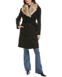 Ellen Tracy - Belted Coat - Lyst