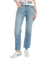 DL1961 - Patti Straight High-rise Reef Vintage Ankle Jean - Lyst