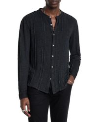 John Varvatos - Dyckman Regular Fit Linen-Blend Shirt - Lyst