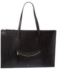 Celine - Flat Cabas New Luggage Leather Tote - Lyst