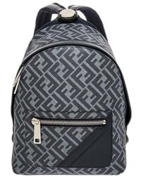 Fendi - ! Chiodo Small Leather Backpack - Lyst
