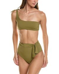 Manebí - Manebi 2Pc Tie-Up One-Shoulder Bikini Set - Lyst