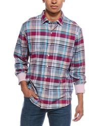 Tommy Bahama - Lazlo Cheers Check Silk-Blend Shirt - Lyst