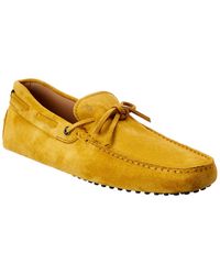 Tod's - Suede Driver - Lyst
