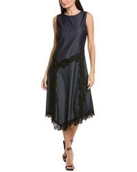 Ellen Tracy - Embroidered Dress - Lyst