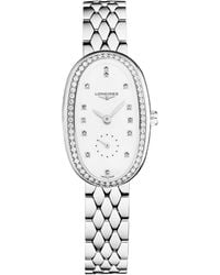 Longines Symphonette Diamond Watch, Circa 2020s - White