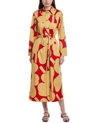 Marimekko - Molla Unikko Button Front Maxi Dress - Lyst