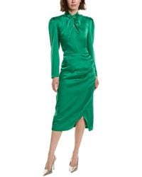 Pascale La Mode - Long Sleeve Midi Dress - Lyst