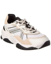 SCHUTZ SHOES - Explorer 001 Suede & Leather Sneakers - Lyst