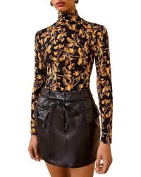 Ulla Johnson - Aurelia Jersey Turtleneck Top - Lyst