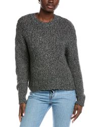 Autumn Cashmere - Open Gauge Cashmere & Silk-Blend Sweater - Lyst