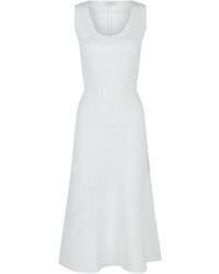 Ferragamo - Sleeveless A-Line Dress - Lyst