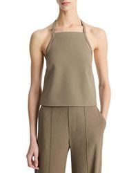 Vince - Apron Halter Top - Lyst