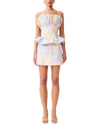 Elliatt - 2Pc Marlene Ruffle Top And Skirt Set - Lyst
