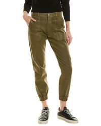 7 For All Mankind - Olive Darted Boyfriend Jogger Jean - Lyst