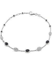 Gemstones - 1.60 Ct. Tw. Diamond & Sapphire Bracelet - Lyst