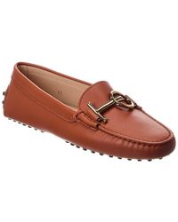 Tod's - Gommini Leather Loafer - Lyst
