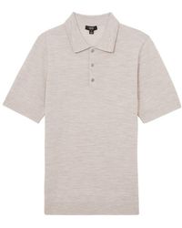 Reiss - Manor Merino Half Butt Wool Sweater - Lyst