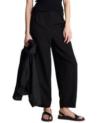 Kenneth Cole - Fly Front Hollywood Waist Pleated Tapered Leg Pant - Lyst