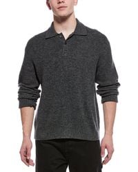 Theory - Wool & Cashmere-Blend Polo Shirt - Lyst