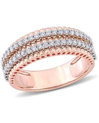 Rina Limor - 14k Two-tone 0.50 Ct. Tw. Diamond Ring - Lyst